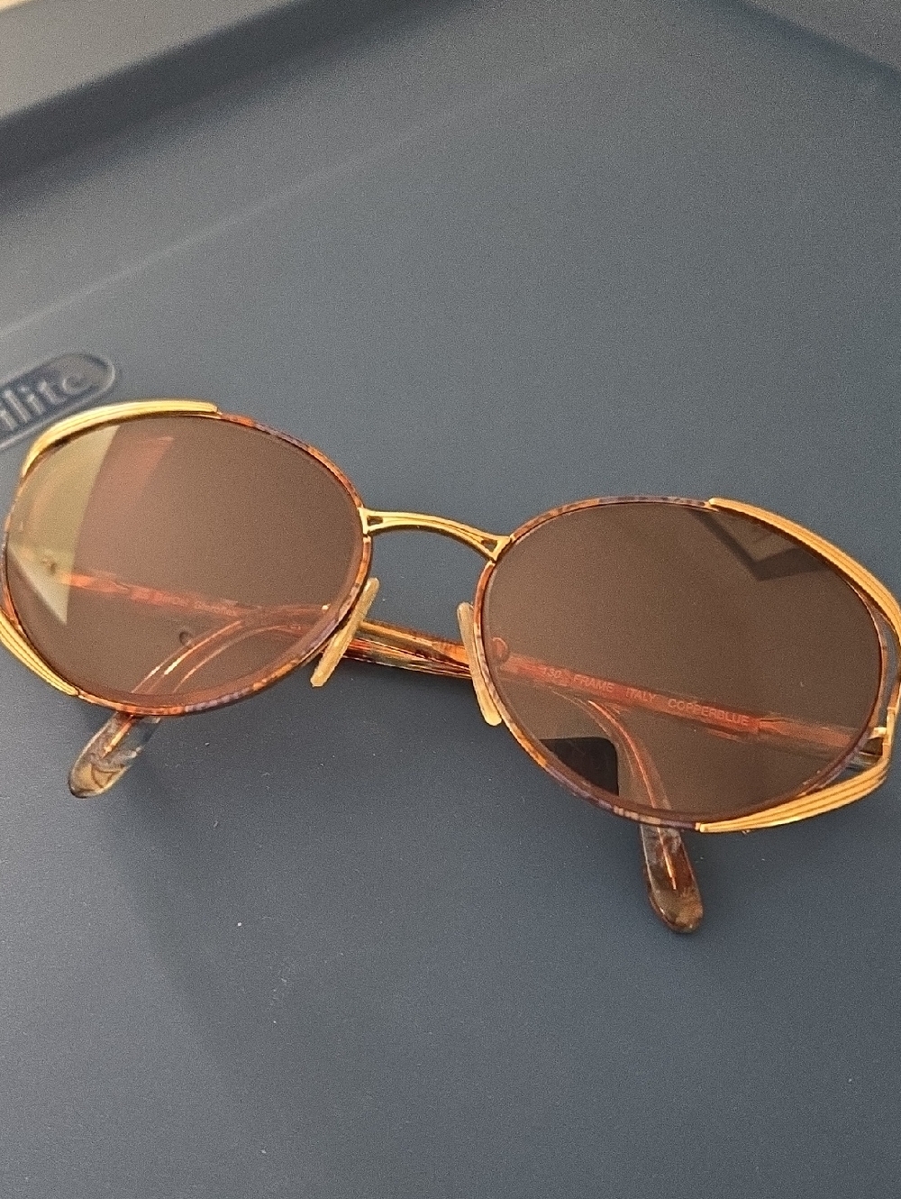 VINTAGE BerDel Sferoflex SARAH Sunglasses Italy Brown Lens  (BIN 008)